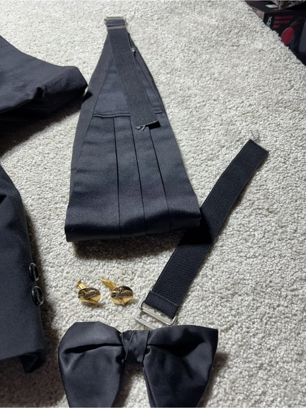 Jordan Black Jacket with White Dress Shirt